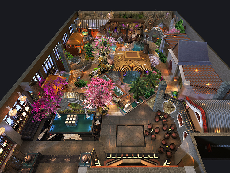 枫香谷--鸟瞰图